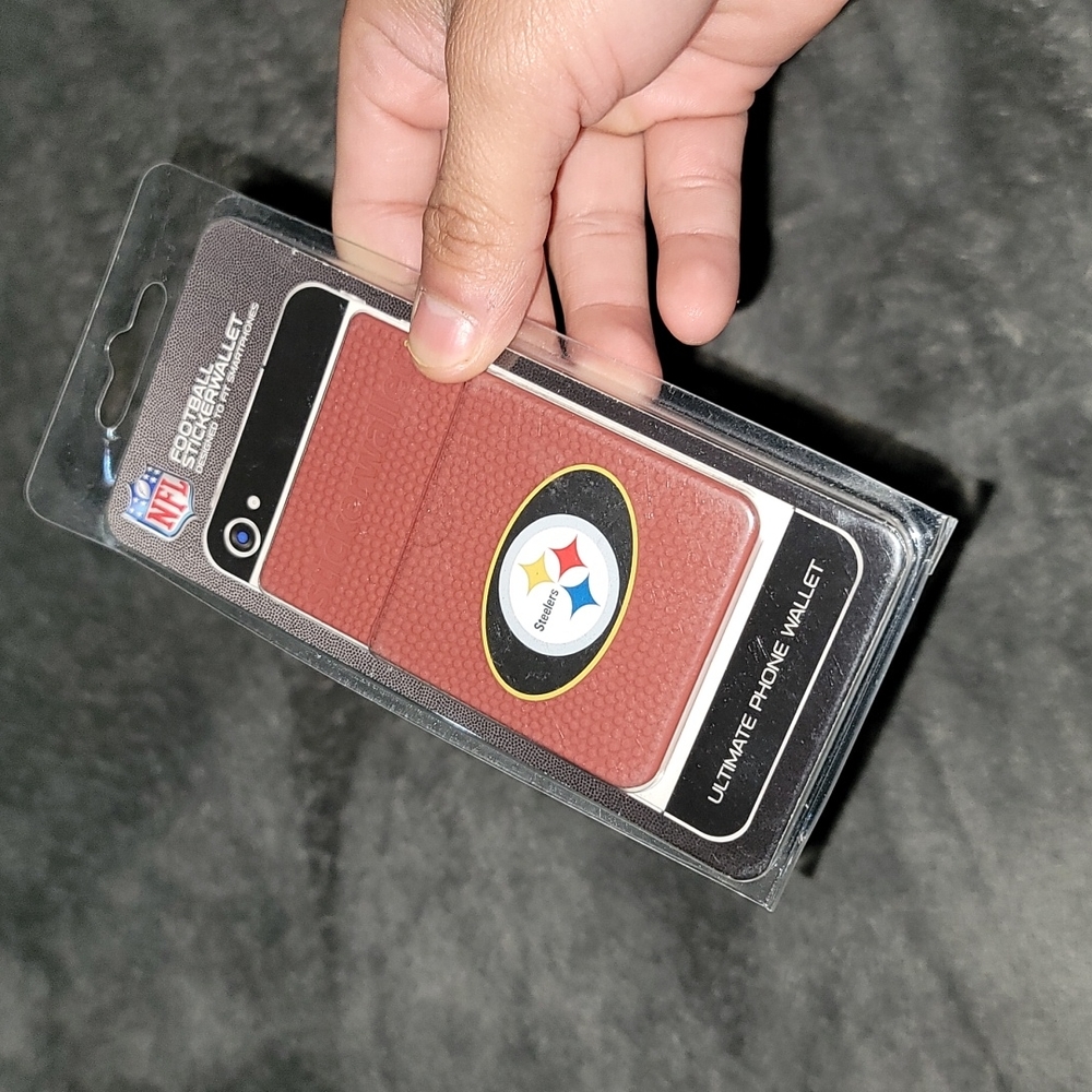 Steelers Phone Wallet/ FOOTBALL STICKER WALLET